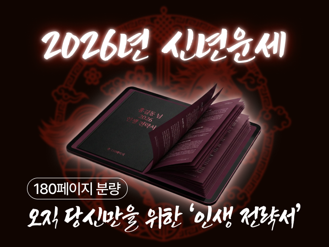 2026년 신년운세: 180페이지 인생 전략서